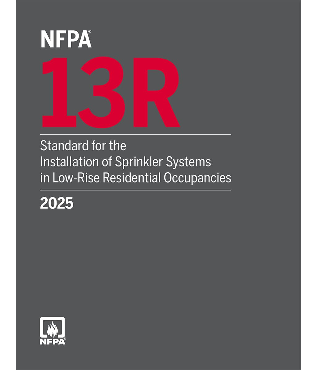 2025 NFPA 13R Standard for the Installation of Sprinkler Systems in Low-Rise Residential Occupancies