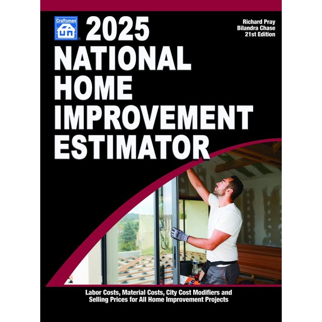 2025 Home Improvement Estimator Book