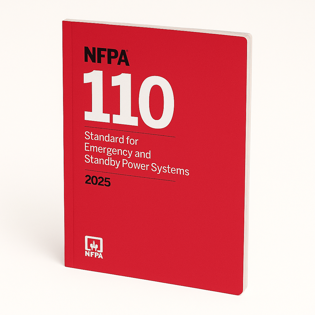 2025 NFPA 110 Standard Emergency Power Systems