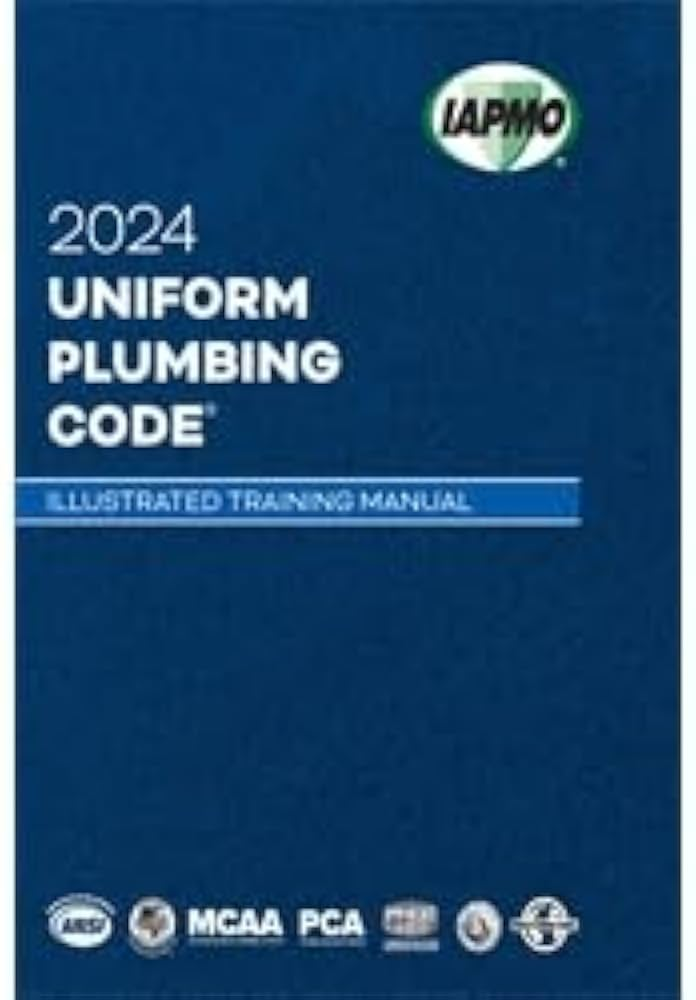 2024 Uniform Plumbing Code Training Manual