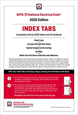 2020 NFPA National Electrical Code Tabs