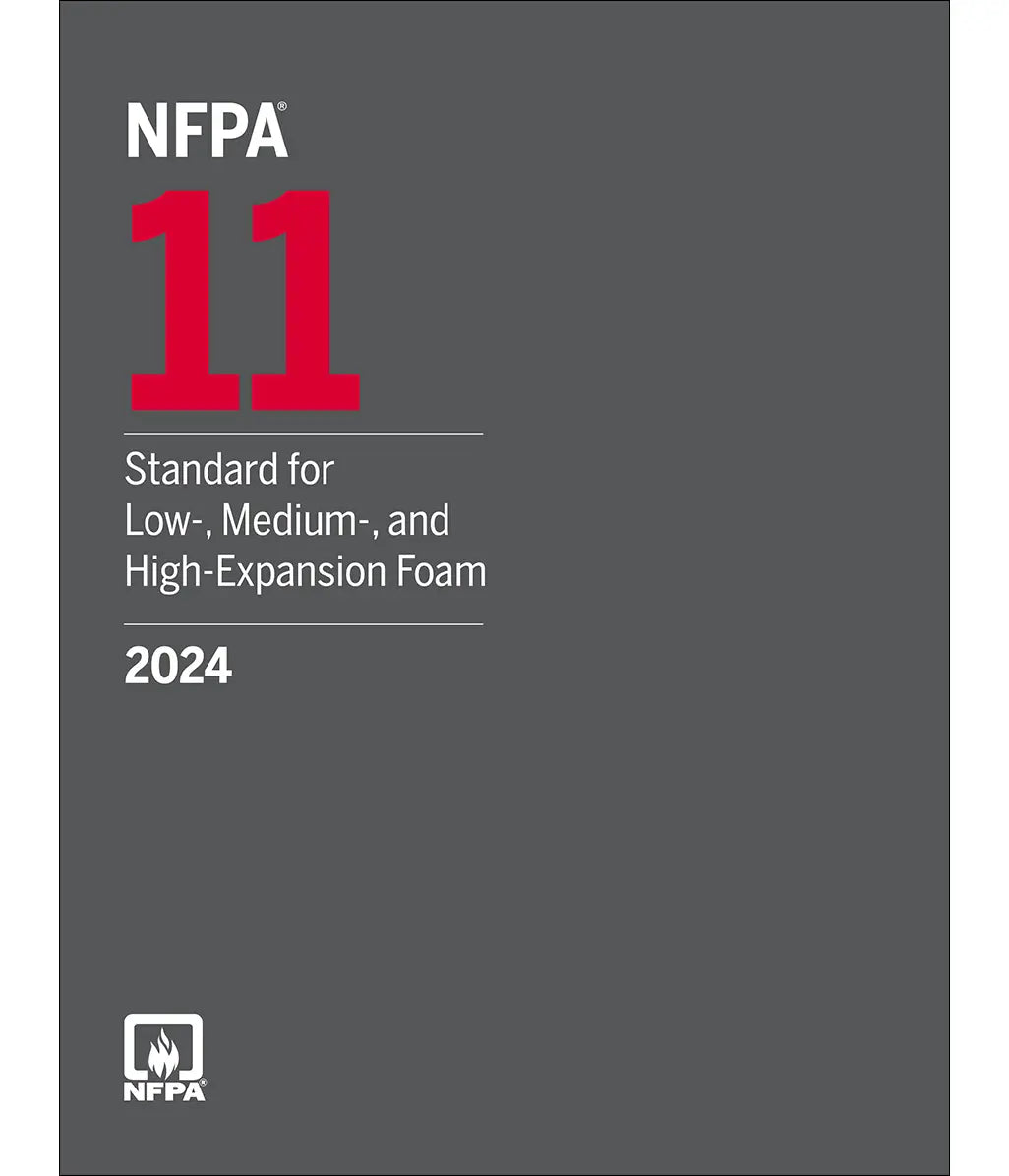 2024 NFPA 11 Standards Foam Book