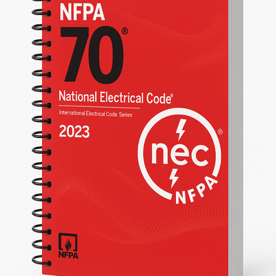 2023 NFPA 70 National Electrical Code Spiral Bound