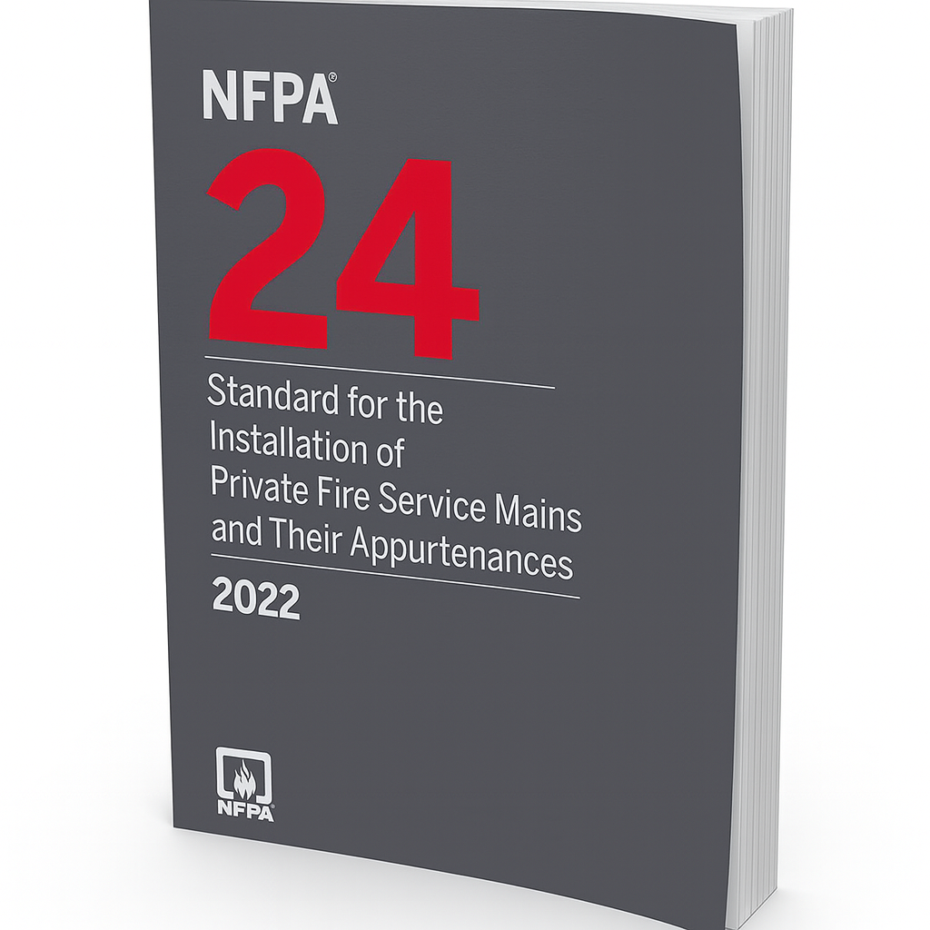 2022 NFPA 24 Standard for the Installation of Private Fire Service Mains and Their Appurtenances