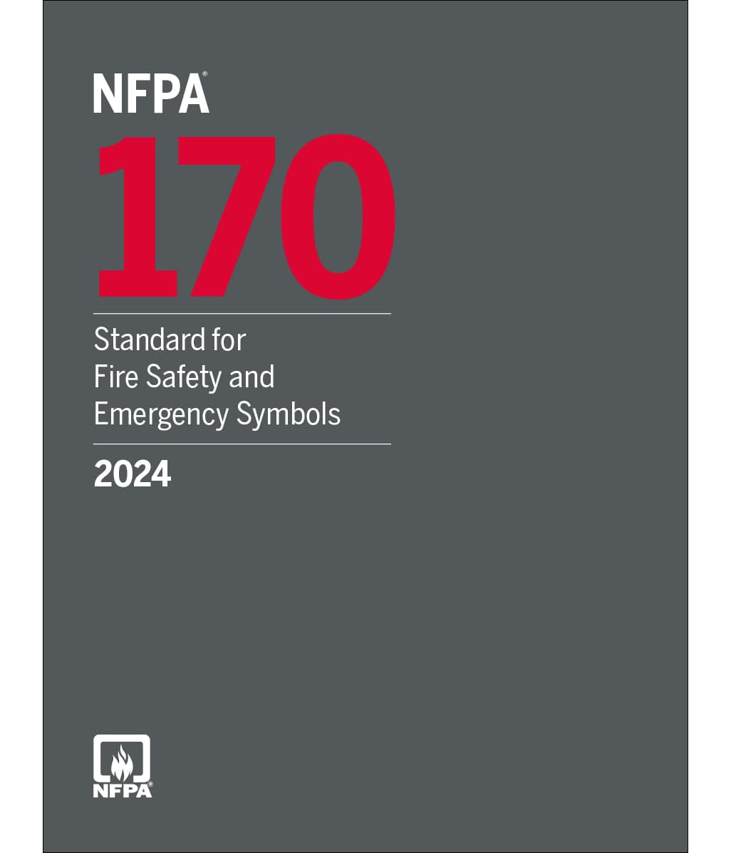 2024 NFPA 170 Standard for Fire Safety and Emergency Symbols
