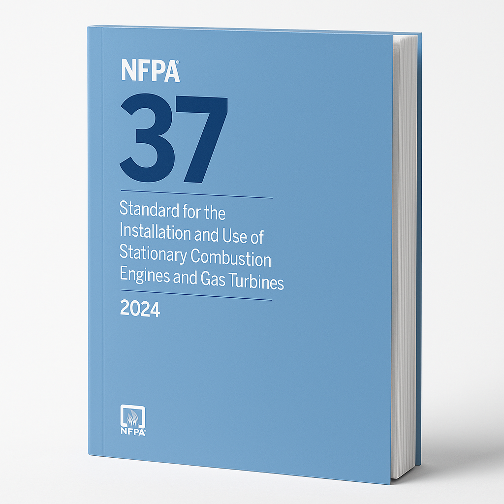 2024 NFPA 37 Standard for the Installation and Use of Stationary Combustion Engines and Gas Turbines