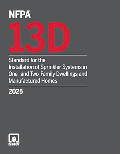 NFPA 13D Sprinkler Systems Standard