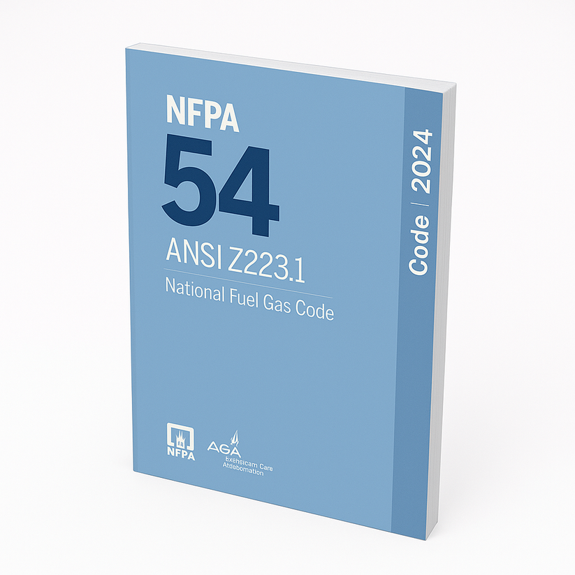 2024 NFPA 54 National Fuel Gas Code Book - Authentic NFPA Publication ...