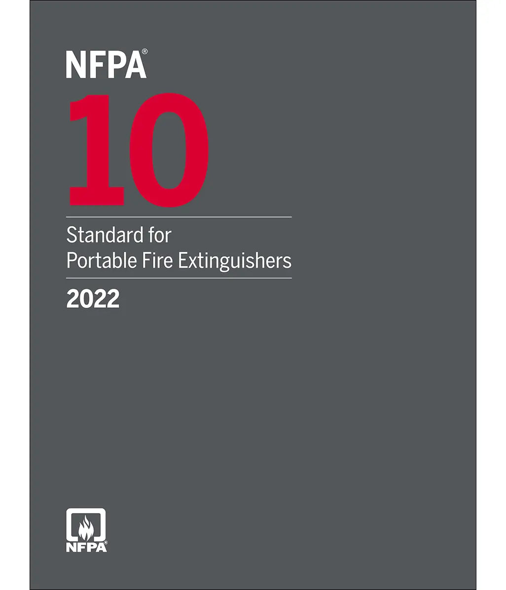 2022 NFPA 10 Standard Portable Fire Extinguishers