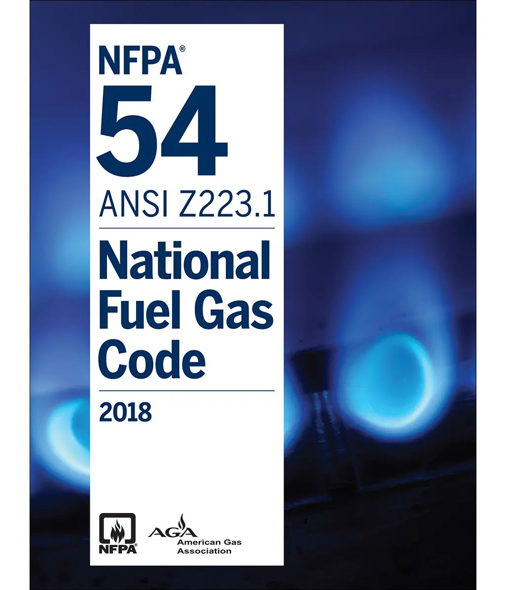 2018 NFPA 54 National Fuel Gas Code – Authentic NFPA Publication ...
