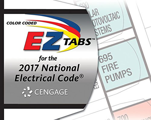 Color Coded EZ Tabs for the 2017 National Electrical Code
